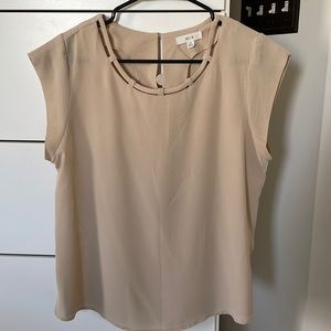 Beige blouse